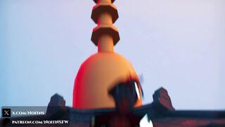 Psylocke Plays with Spiderman