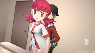 Whitney Thighjob Animation (4k)