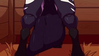 Rouge and the hungry zebstrika [spazman]