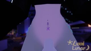 Giving a blowjob to a femboy