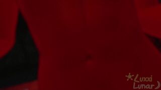 Giving a blowjob to a femboy