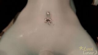 Giving a blowjob to a furry femboy