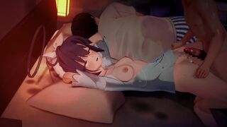 [NTR] Blue Archive Yuuka pajamas