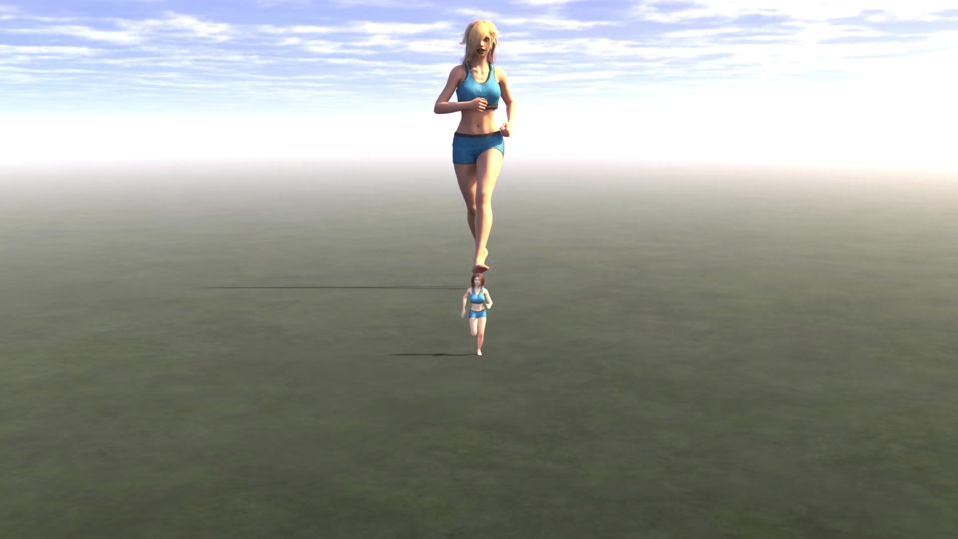 giantess, run