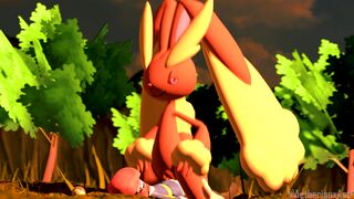 Alpha Lopunny Ride Animation (4k)