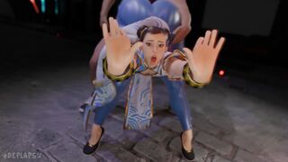 Chun-Li's 'Kikoken [White][DePlaps][4K60FPS]