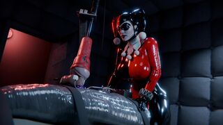 Harley milking a bozo while sitting their face [4K]