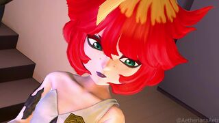 Mela Thighjob Animation (4k)