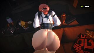 Yanagi Animation No BG White POV