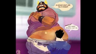 Gohan Rimming Grandpa (5 min LOOP)