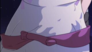 Clapping Uzaki's fat ass and filling her pussy