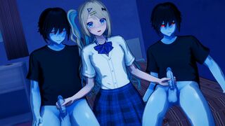 Shirakawa Runa Gangbang (Normal Version)