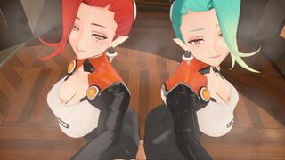 Bertha and Lyla - Butt Rub (Sound Edit)