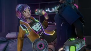 Mae and her toy control [Goldeneye2077] (Loop)