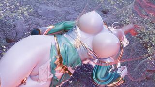 Elf collapsed in the forrest (2 part)