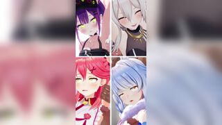 Hololive Armpit Fuck Compilation (Vertical) [Suzutaro3D]