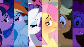 MANE 6 REVERSE COWGIRL COMP [CanaryPrimary]