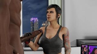 Mara From Cod Gets Blacked (Alex Zedra)