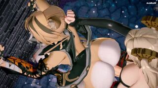 Burnice x Pulchra (ZZZ)