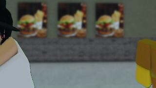 Burger worker fucks customer