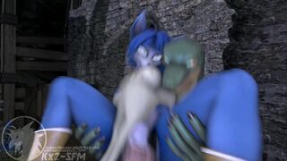 [Commission03]Lizard_x_Krystal