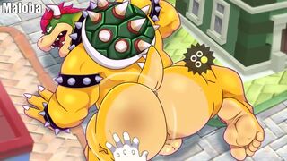 Spanking the Koopa King