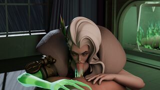 Lady Geist life drain