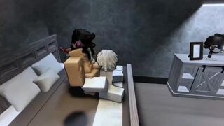 Femboy treating his freind :3