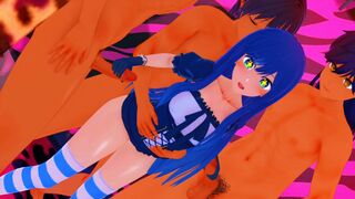 Kurokawa Akane Gangbang