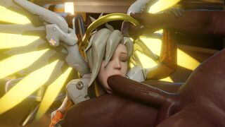 Angel Mercy Sucking Dick
