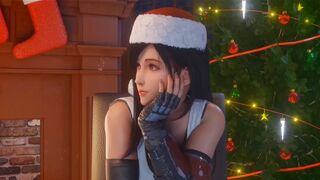 [Compilation][Personal] Tifa enjoys chill Christmas sex with creampie