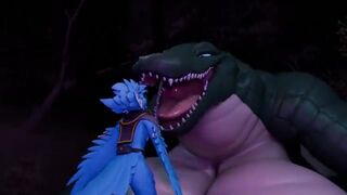 Oral vore by alsnapz