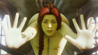 Princess Fiona & Orcs [Ogreskin][AXEN][NO WM][4K60FPS]