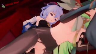 Genshin Girls fucked by Futas