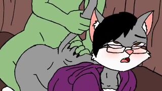 DND Feline OC fucked by Goblin