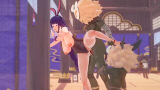 1. Raiden Shogun × Hilichurl part 1