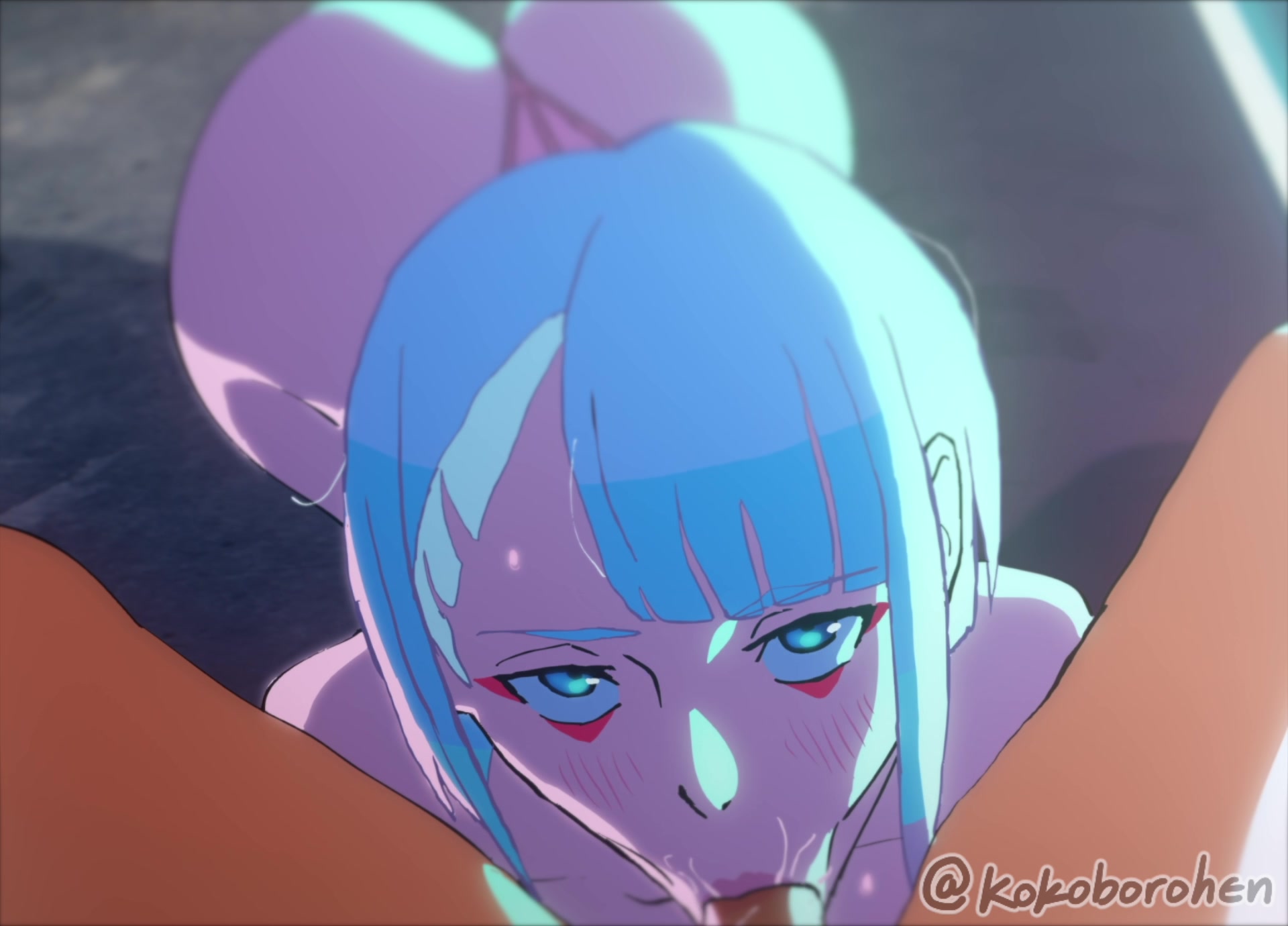 Lucy Cyberpunk Animation Kokoborohen