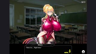 [Sky is the Limit] Kousaka Shizuru H-scene 01 (Taimanin RPGX)