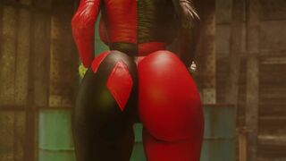 Kishi3D Harley Quinn Twerk Compilation