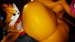 Tails vs Rouge's Ass