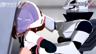 Ochako Uraraka vs Tenya Iida [Battle Trail]