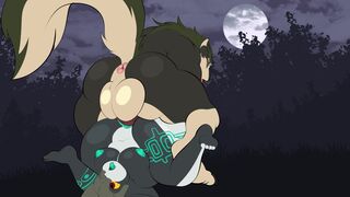 Midna & Wolf (Viola Bat)