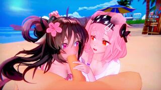 Goldenglow & Eyjafjalla sex - Arknights