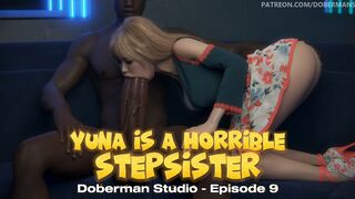 Yuna Is A Horrible Stepsister Episode 9 [Doberman Studio][4K60FPS]