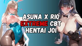 "Sensei, Can we bully your balls?" | JOI | (Femdom, Extreme CBT, Ballbusting)