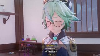 Pink-sama (sub español) A nigth in mondstadt parte 1