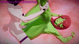 Pixie fucks Orc Woman - PuddingPixie