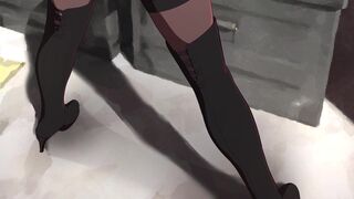 9s impressing 2B [nier automata]