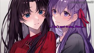 Sakura or Rin: who has better pussy for your cock? (Sex JOI)