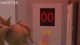 Mercy stuck in the elevator